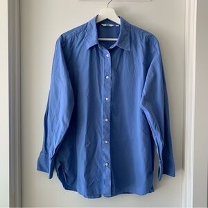 Uniqlo Blue Button-Up Shirt